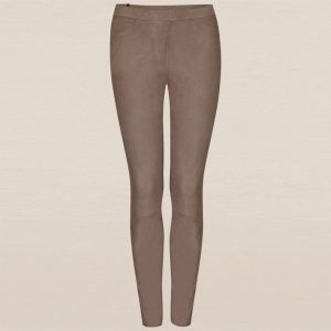 Free stretch leather leggings taupe by ayasse