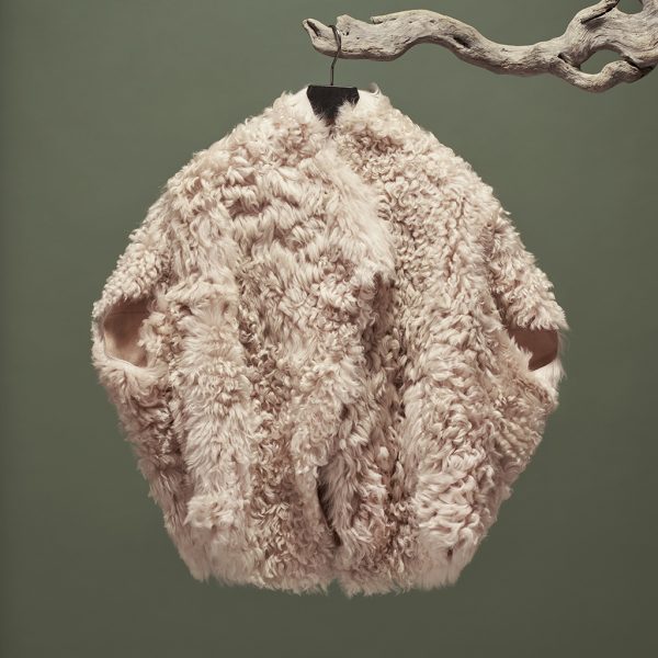 Lambskin Cape Cocoon from Ayasse
