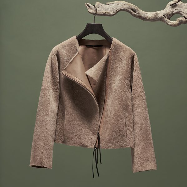 Short lambskin jacket Bine by Ayasse