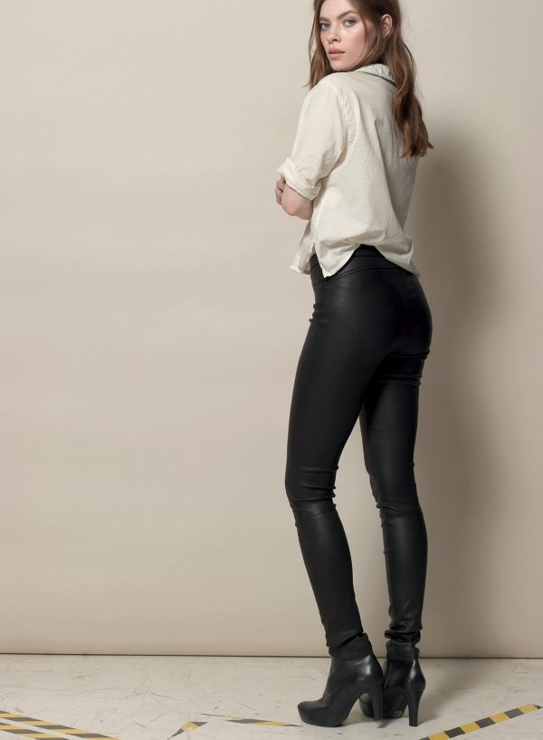 Lena stretch leather leggings nappa - Image 2