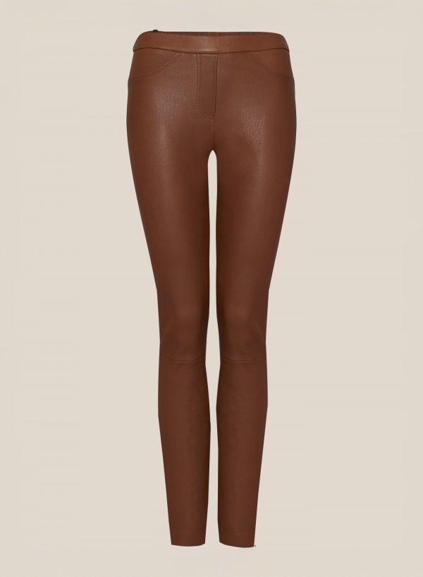 Lena stretch leather leggings nappa - Image 7
