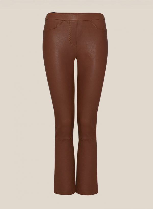 Lou stretch leather pants nappa - Image 6