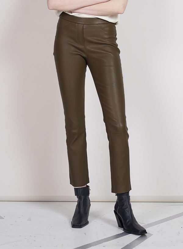 Lou stretch leather pants nappa - Image 10