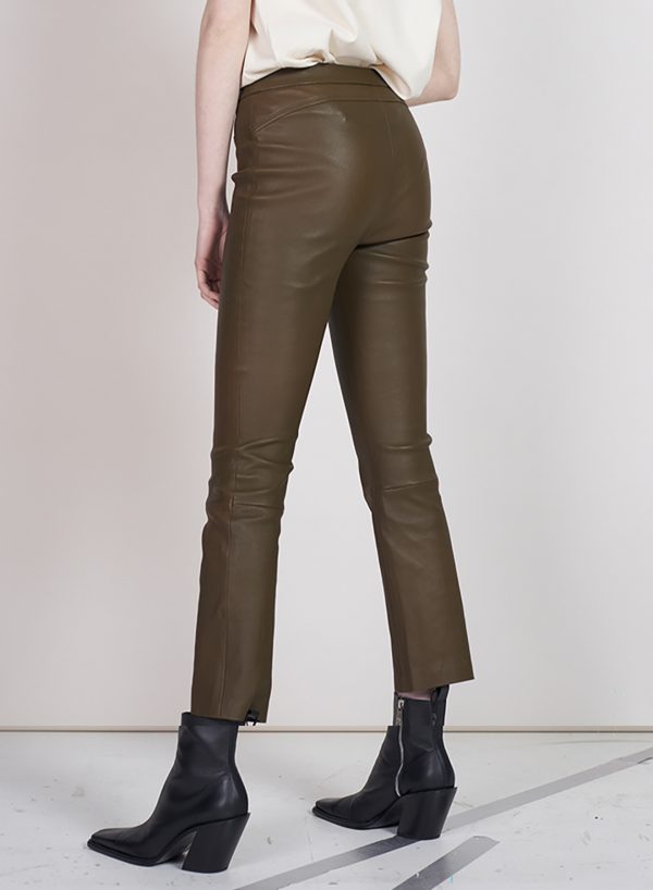 Lou stretch leather pants nappa - Image 9