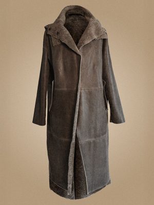 Costas Lammfellparka UNISEX Sand Plant